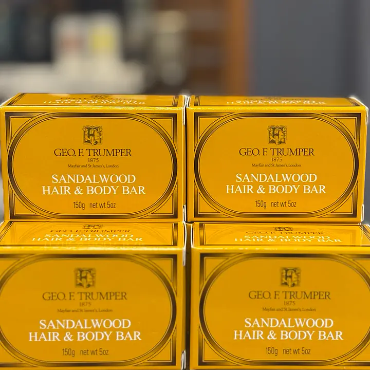 Geo F Trumper Sandalwood Hair & Body Bar 150g - Master