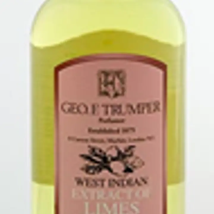 Geo F Trumper Extract of Limes Shampoo in Plastic Travel Bottle (200ml)