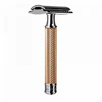 Muhle R89 Rose Gold Double Edge Razor - Master