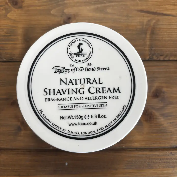 Taylor of Old Bond Street Natural Shaving Cream 150g - Master