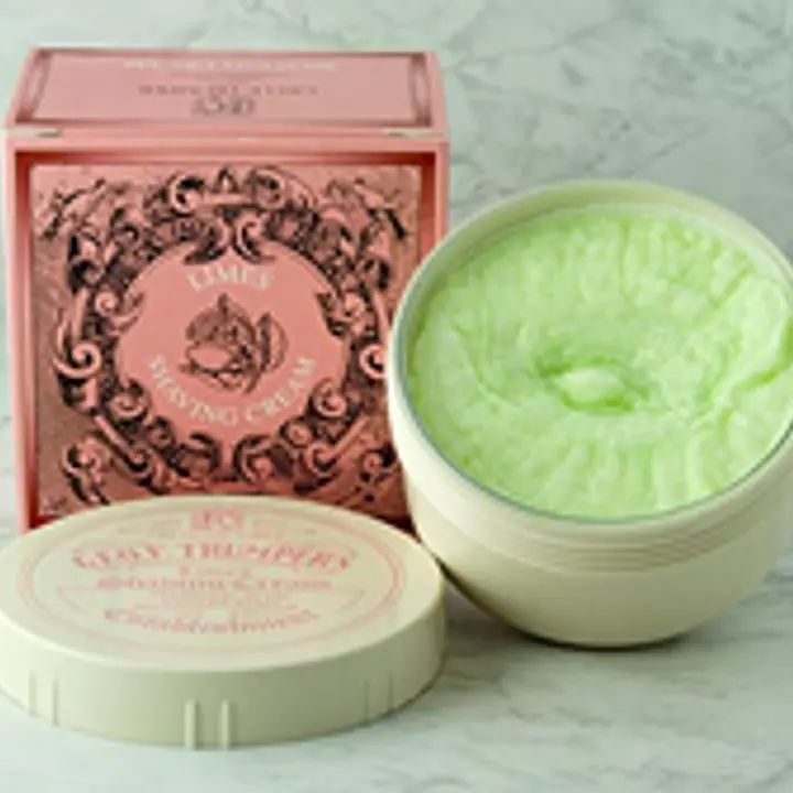 Geo F Trumper Extract of Limes Soft Shaving Cream in Screw Thread Pot (200g) - Master