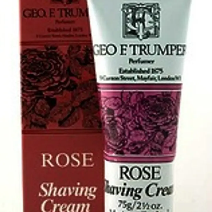 Geo F Trumper Rose Soft Shaving Cream Travel tube 75g