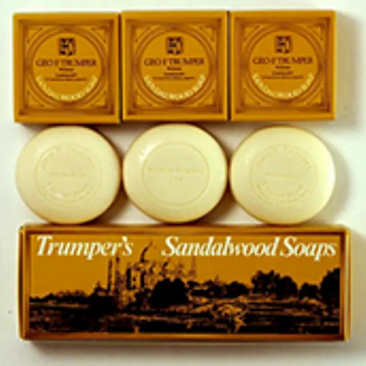 Geo F Trumper Traditional Sandalwood Hand Soap Collection (3 x 75g Tablet)