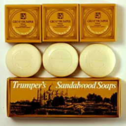Geo F Trumper Traditional Sandalwood Hand Soap Collection (3 x 75g Tablet)