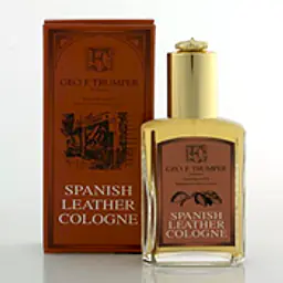 Geo F Trumper Spanish Leather Cologne glass atomiser bottle (50ml)