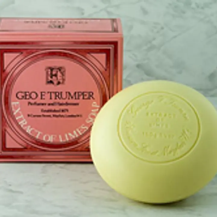 Geo F Trumper Traditional Extract of Limes Bath Soap (150g Tablet) - Master