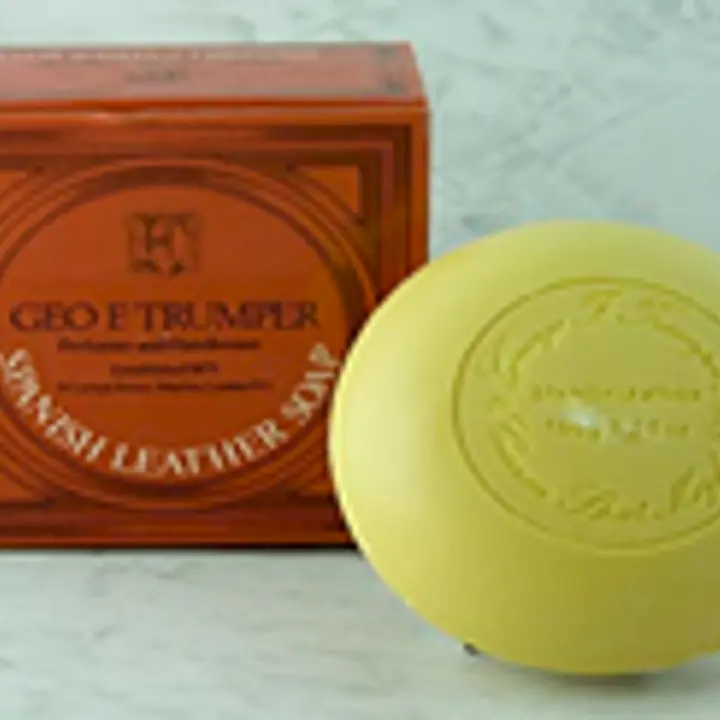 Geo F Trumper Spanish Leather Bath Soap Single Tablet (150g) - Master