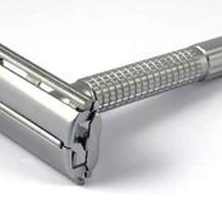 Timor Brushed Chrome Butterfly Safety Razor
