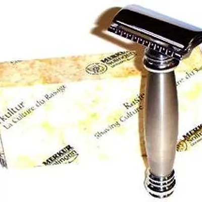 Merkur 43C duo finish Chrome and Stainless Steel HD Safety Razor primary image