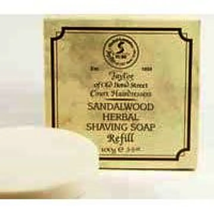 Taylor of Old Bond Street Sandalwood Shaving Soap re-fill 100g