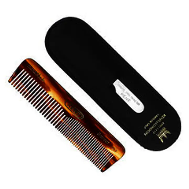 GB Kent Comb And File In Leather Case