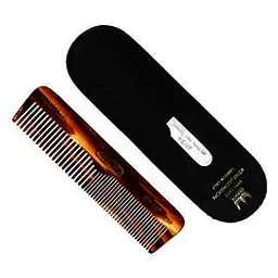 GB Kent Comb And File In Leather Case