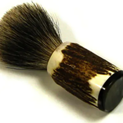 The Gentleman's Groom Room 'Monarch Stag' Silvertip Badger Hair Shaving Brush primary image