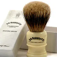 D.R Harris H2 Badger Hair Shaving Brush Imitation Ivory Base - Master