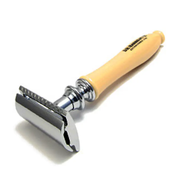 D.R Harris Safety Razor Ivory Finish Handle