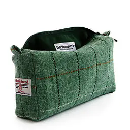 Harris Tweed D.R Harris'Town'Wash Bag Lg