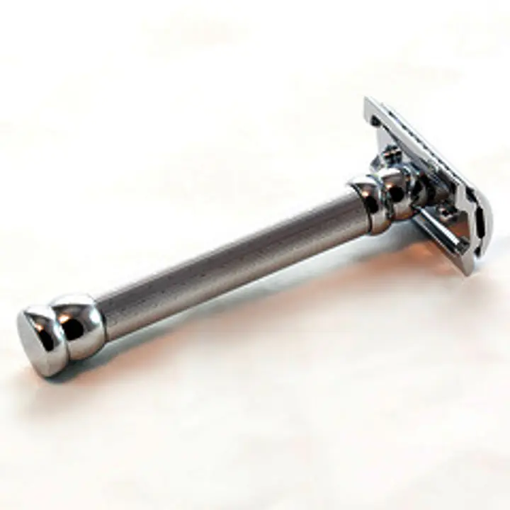 Merkur 47C Engine Turned Safety Razor