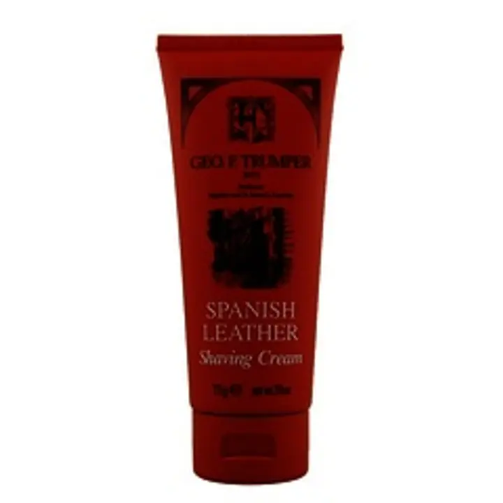 Geo F Trumper Spanish Leather Shaving Cream Tube 75g - Master