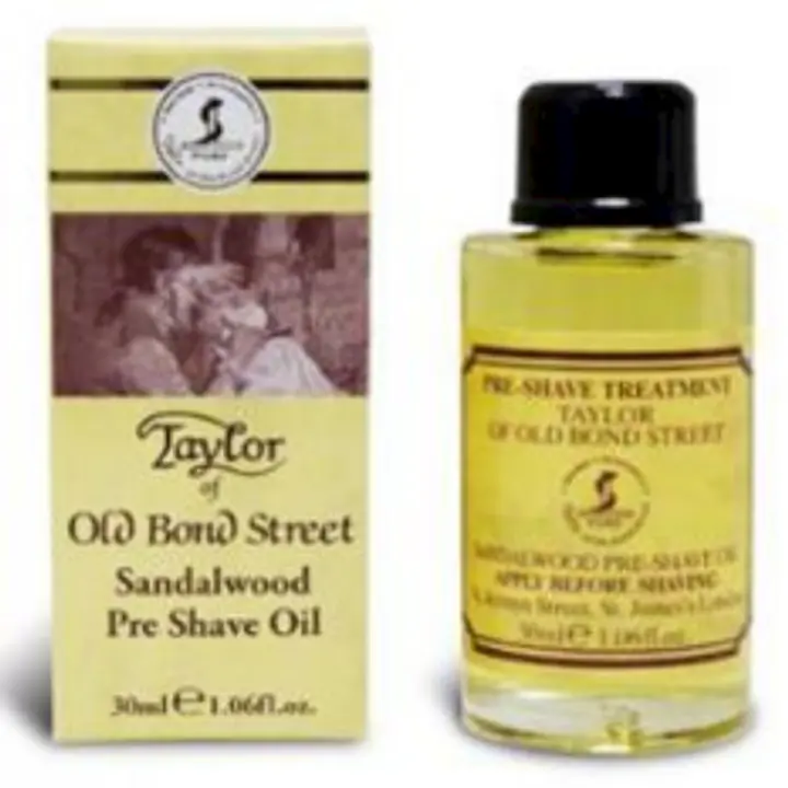 Taylor of Old Bond Street Sandalwood Pre Shave Oil 30ml - Master