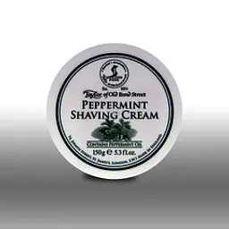 Taylor of Old Bond Street Peppermint Shaving Cream Tub 150g