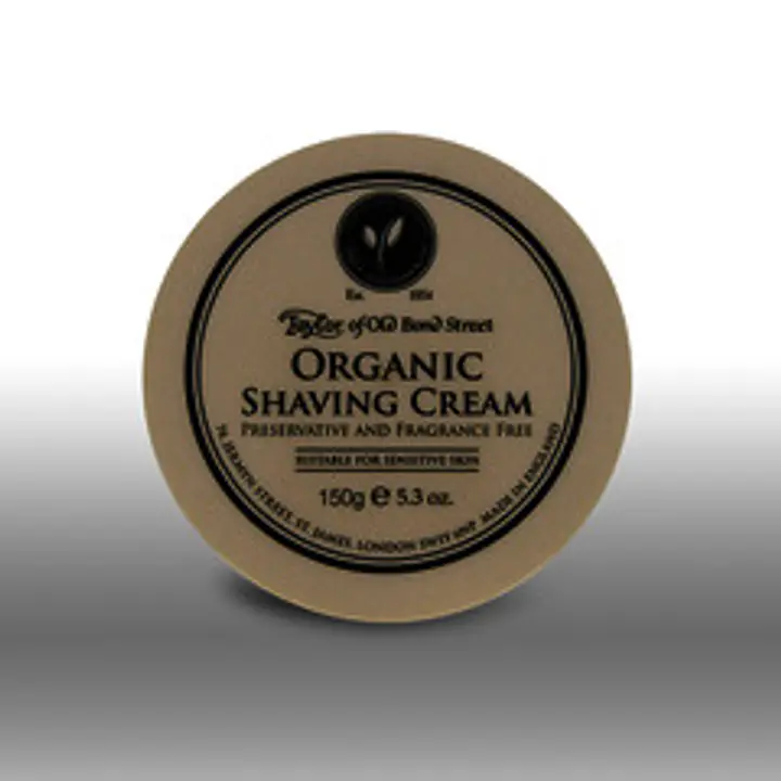 Taylor of Old Bond Street Organic Shaving Cream 150g - Master