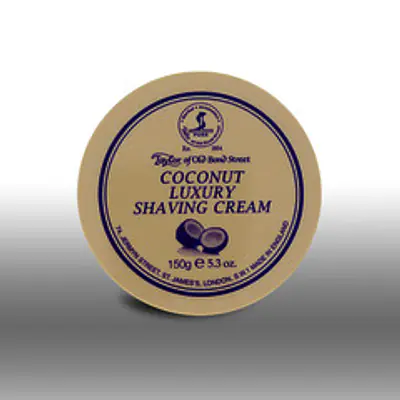 Taylor of Old Bond Street Coconut Shaving Cream Tub 150g primary image