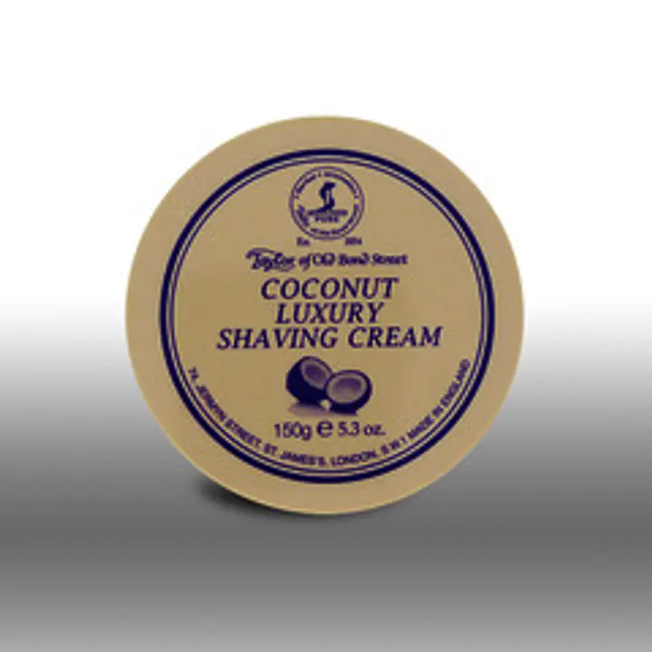 Taylor of Old Bond Street Coconut Shaving Cream Tub 150g