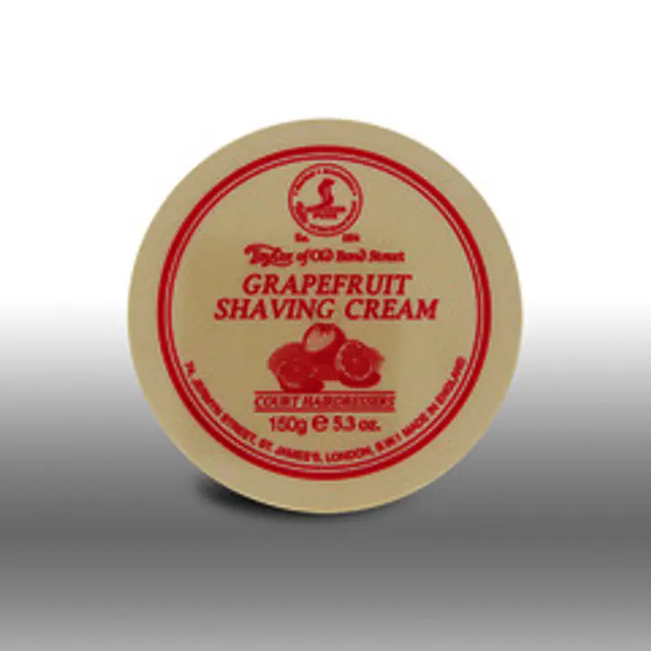 Taylor of Old Bond Street Grapefruit Shaving Cream Tub 150g