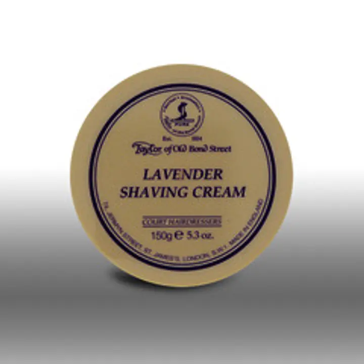Taylor of Old Bond Street Lavender Shaving Cream Tub 150g - Master