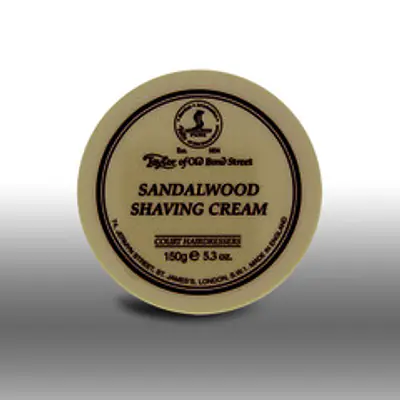 Taylor of Old Bond Street Sandalwood Shaving Cream Tub primary image