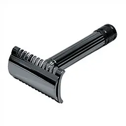 Fatip Grande Open Comb Gunmetal Safety Razor