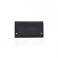 Pittards Large Modern Travel Wallet Attacama Black Leather - Master