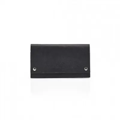 Pittards Large Modern Travel Wallet Attacama Black Leather primary image