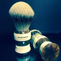 Shavemac 'Americana' Badger Hair Shaving Brush - Master
