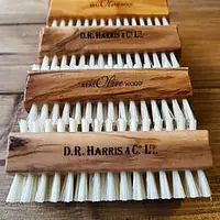 D.R Harris Real Olive Wood Large Nail Brush - Master