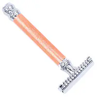 Parker 63C Rose Gold Open Comb Safety Razor - Master