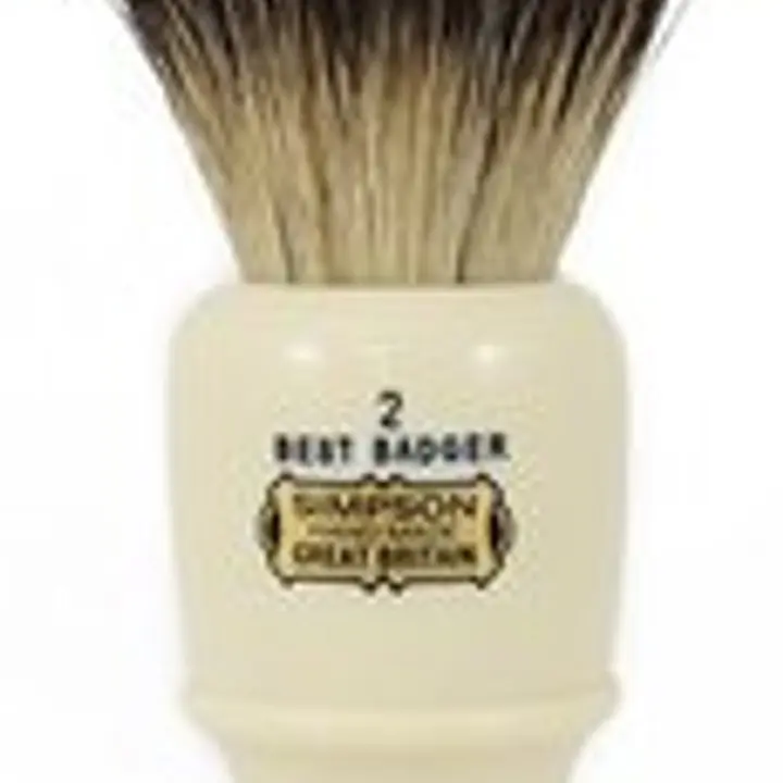 Simpsons Captain 2 Best Badger Shaving Brush - Master