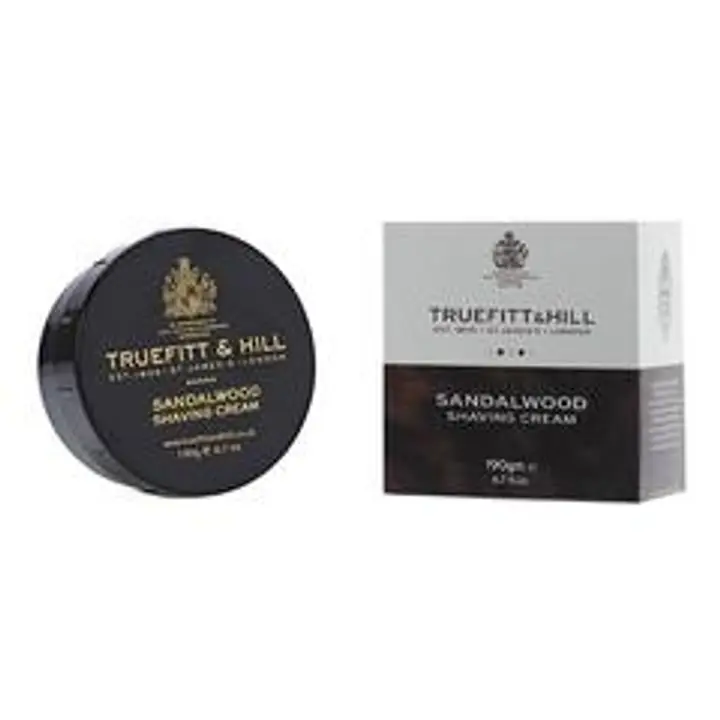 Truefitt & Hill Sandalwood Shaving Cream 190g - Master