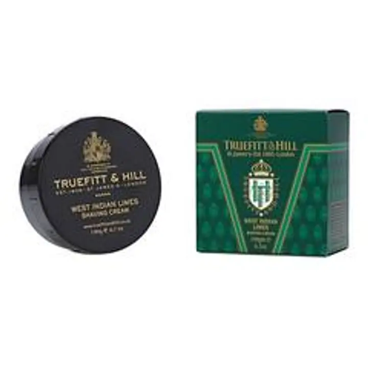 Truefitt & Hill West Indian Limes Shaving Cream 190g