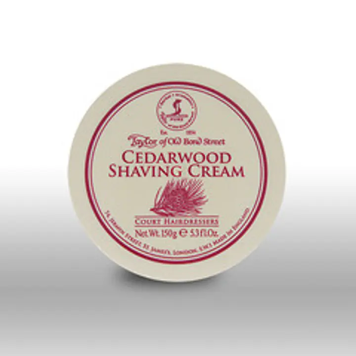 Taylor of Old Bond Street Cedarwood Shaving Cream 150g - Master