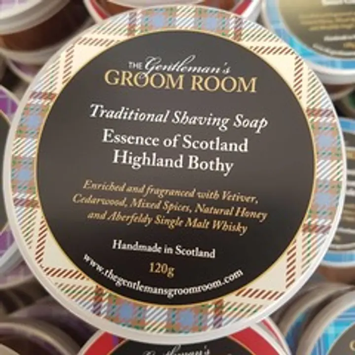 Essence of Scotland Highland Bothy Traditional Shaving Soap 120g - Master