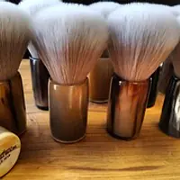 The Gentleman's Groom Room LTD Edition Grey/White Synthetic Shaving Brush - Master