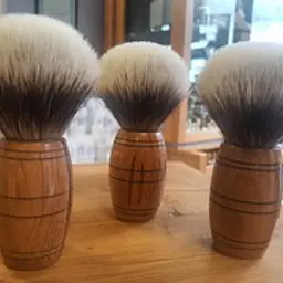 'Scotch Barrel' Shaving Brush High Mountain Badger