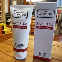 Alexander Simpson Est.1919 Bay Rum Post Shave Balm 100g - Master