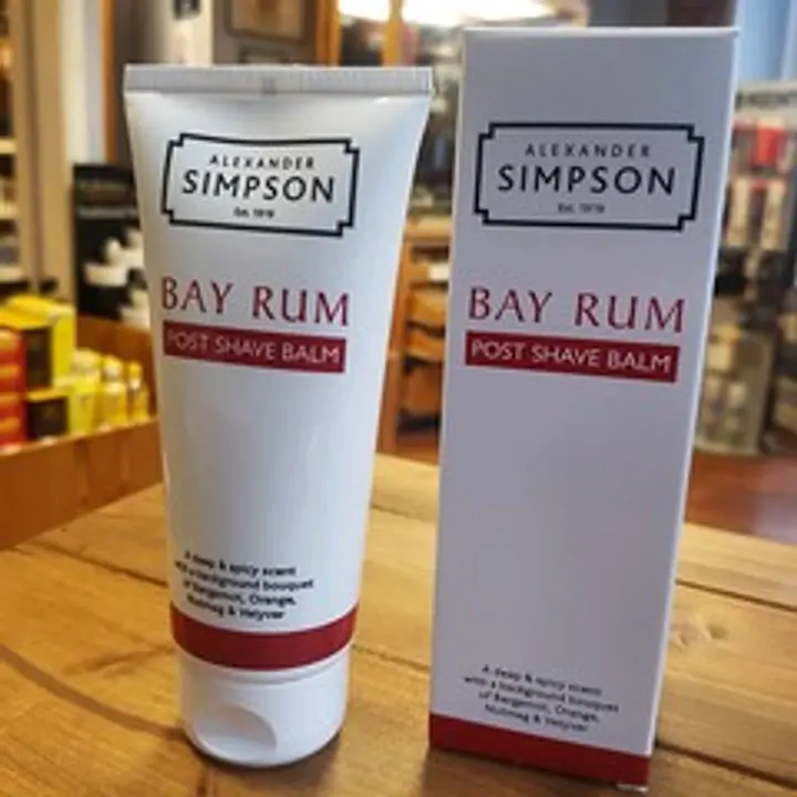 Alexander Simpson Est.1919 Bay Rum Post Shave Balm 100g - Master