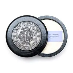 Captain Fawcett's Shaving Soap in Wooden Bowl