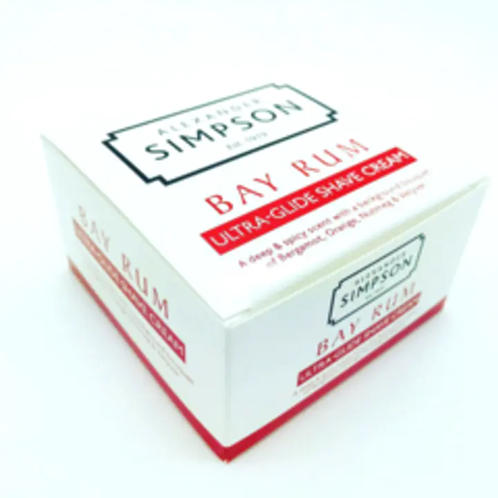 Alexander Simpson Est.1919 Bay Rum Shaving Cream 180ml