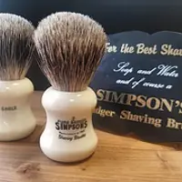 Simpsons Eagle 2 Pure Badger Shaving Brush - Master
