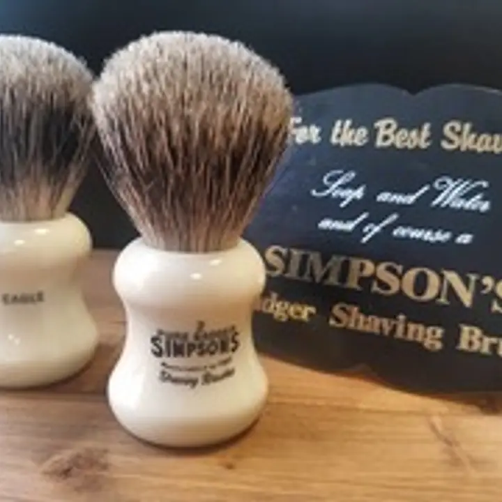 Simpsons Eagle 2 Pure Badger Shaving Brush - Master