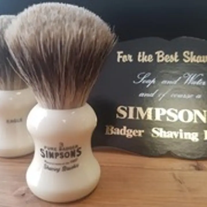 Simpsons Eagle 3 Pure Badger Shaving Brush - Master